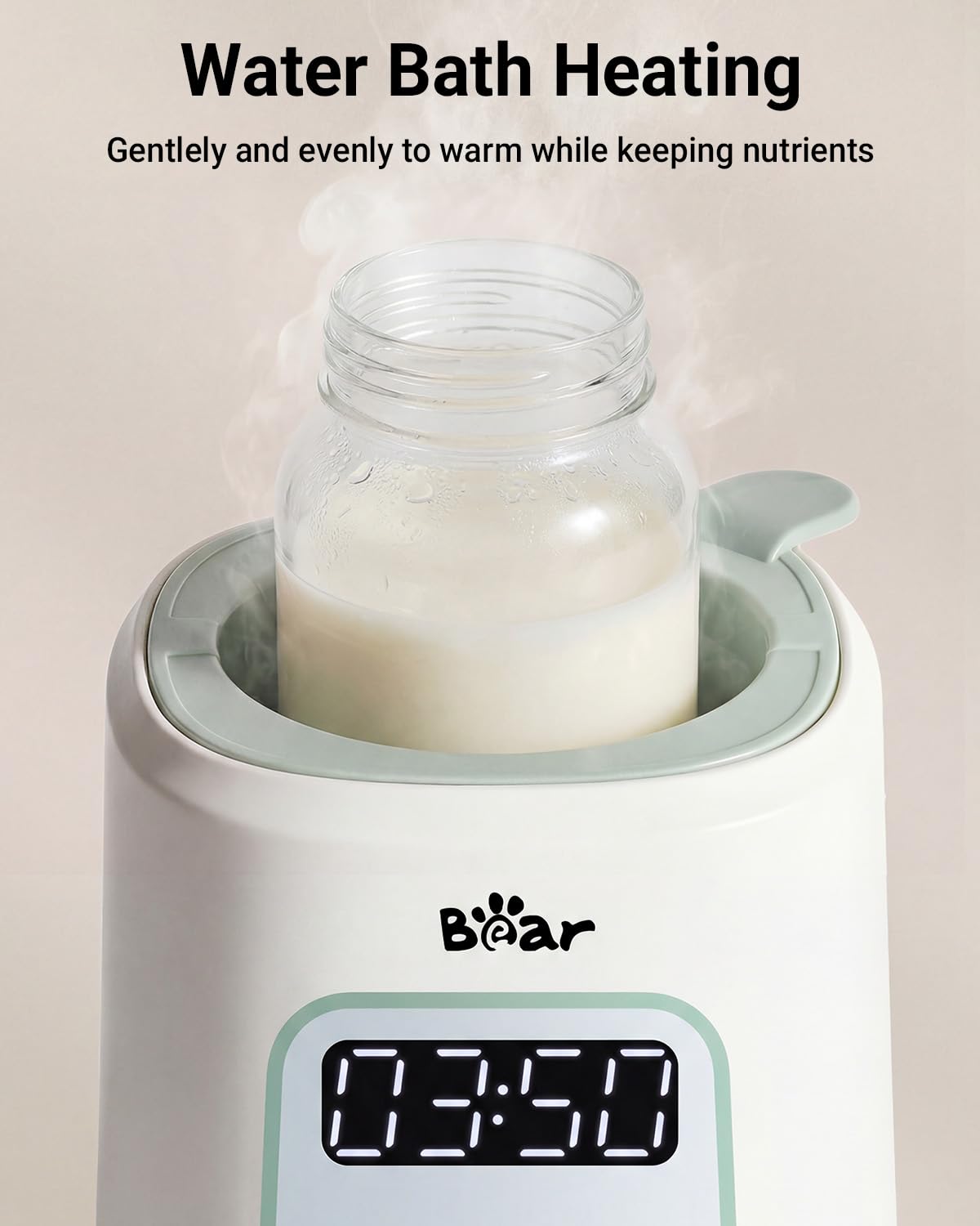 Bear Baby Bottle Warmer for Breast Milk & Formula