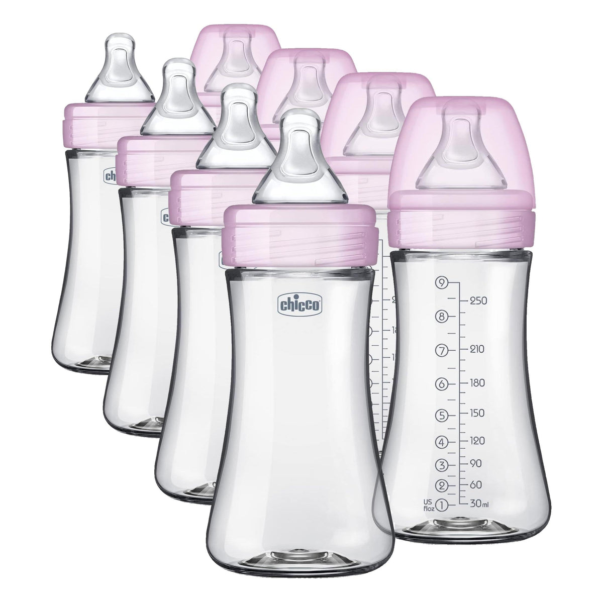 Hybrid Glass Baby Bottle With Lightweight Outer Shell