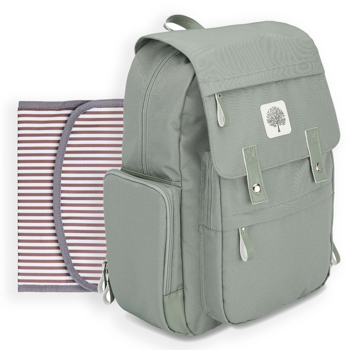 Parker Baby Diaper Backpack With Changing Pad