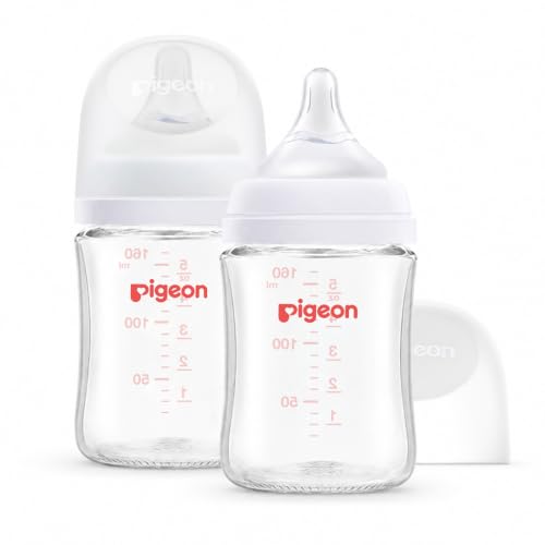 Natural Glass Nursing Bottle for Newborn Baby Feeding