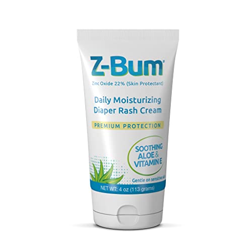 Daily Moisturizing Diaper Rash Cream With Zinc Oxide