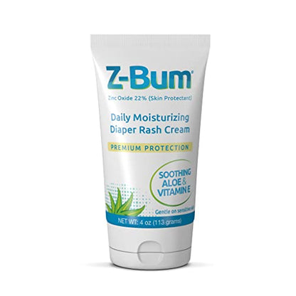 Daily Moisturizing Diaper Rash Cream With Zinc Oxide