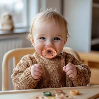 Breast-Like Baby Pacifier for Newborns and Infants