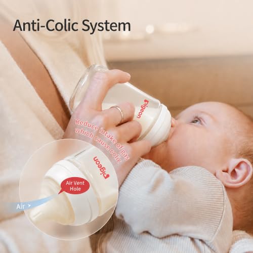 Natural Glass Nursing Bottle for Newborn Baby Feeding