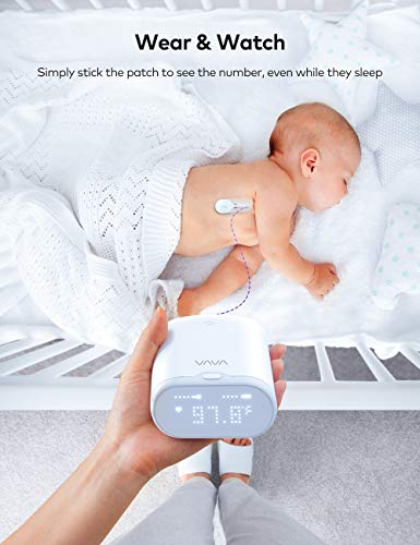 Wearable Baby Thermometer With Real-Time Fever Alarm