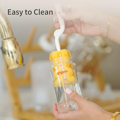 Natural Glass Nursing Bottle for Newborn Baby Feeding