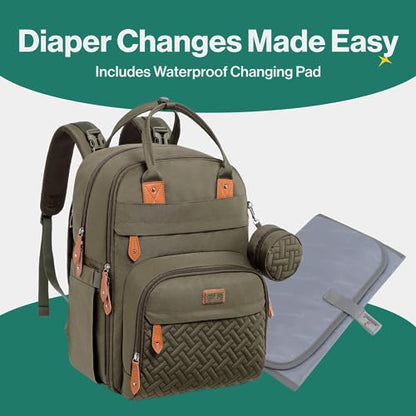 BabbleRoo Diaper Backpack for Everyday Essentials