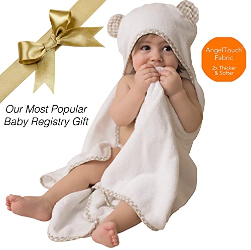Channing & Yates Organic Hooded Baby Towel Set