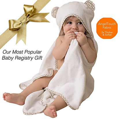 Channing & Yates Organic Hooded Baby Towel Set