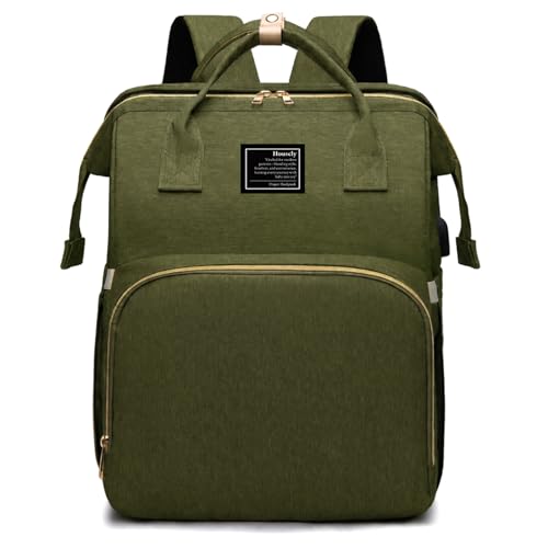Houscly Diaper Backpack With Changing Station