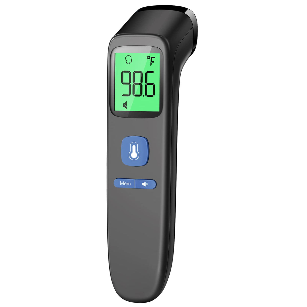 2-in-1 No-Touch Baby Thermometer With Fever Alarm