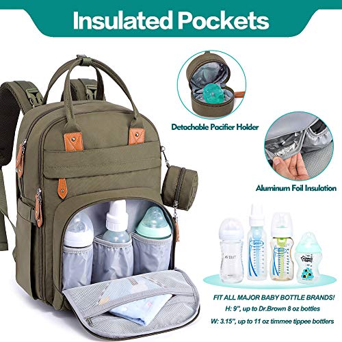 BabbleRoo Diaper Backpack for Everyday Essentials
