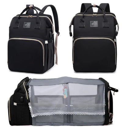 Houscly Diaper Backpack With Changing Station