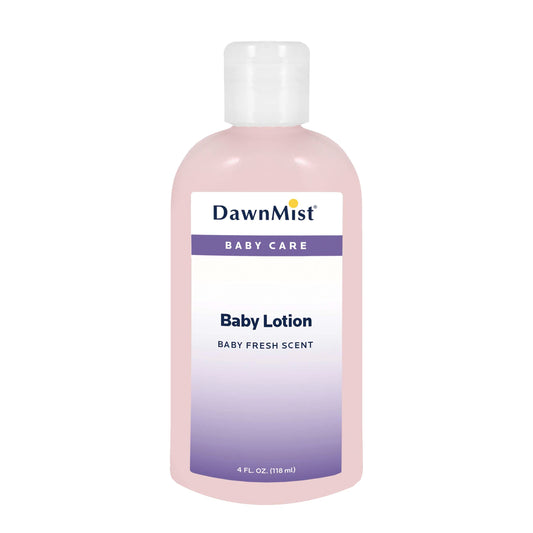 Dukal Dawn Mist Baby Lotion with Dispensing Cap, 4 oz. Bottle (Pack of 96)