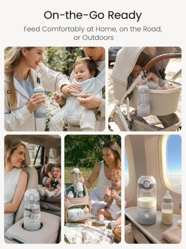 GROWNSY Portable Bottle Warmer for Travel