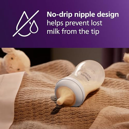 PPSU Natural Baby Bottles With Medium Flow Nipples