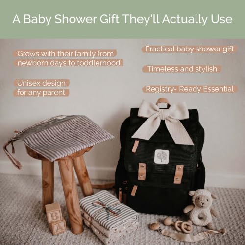 Parker Baby Diaper Backpack With Changing Pad