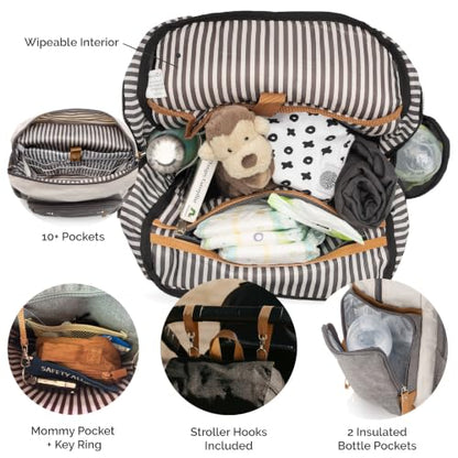 Parker Baby Diaper Backpack With Changing Pad