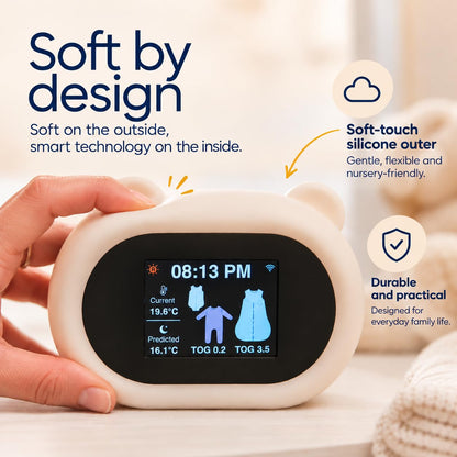 Smart Baby Temperature Monitor With Sleepwear Guide