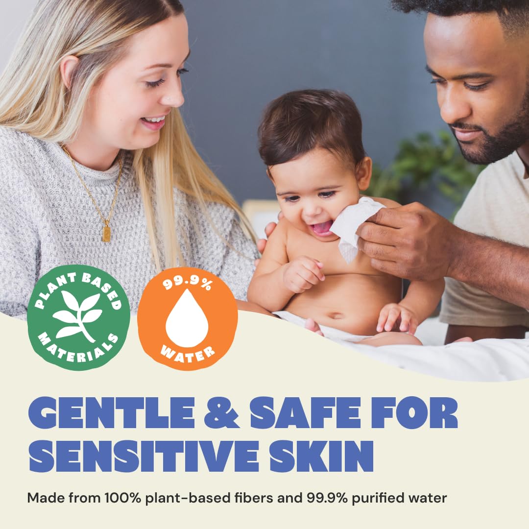 DYPER Sensitive Baby Wipes Unscented
