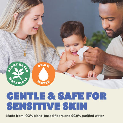 DYPER Sensitive Baby Wipes Unscented