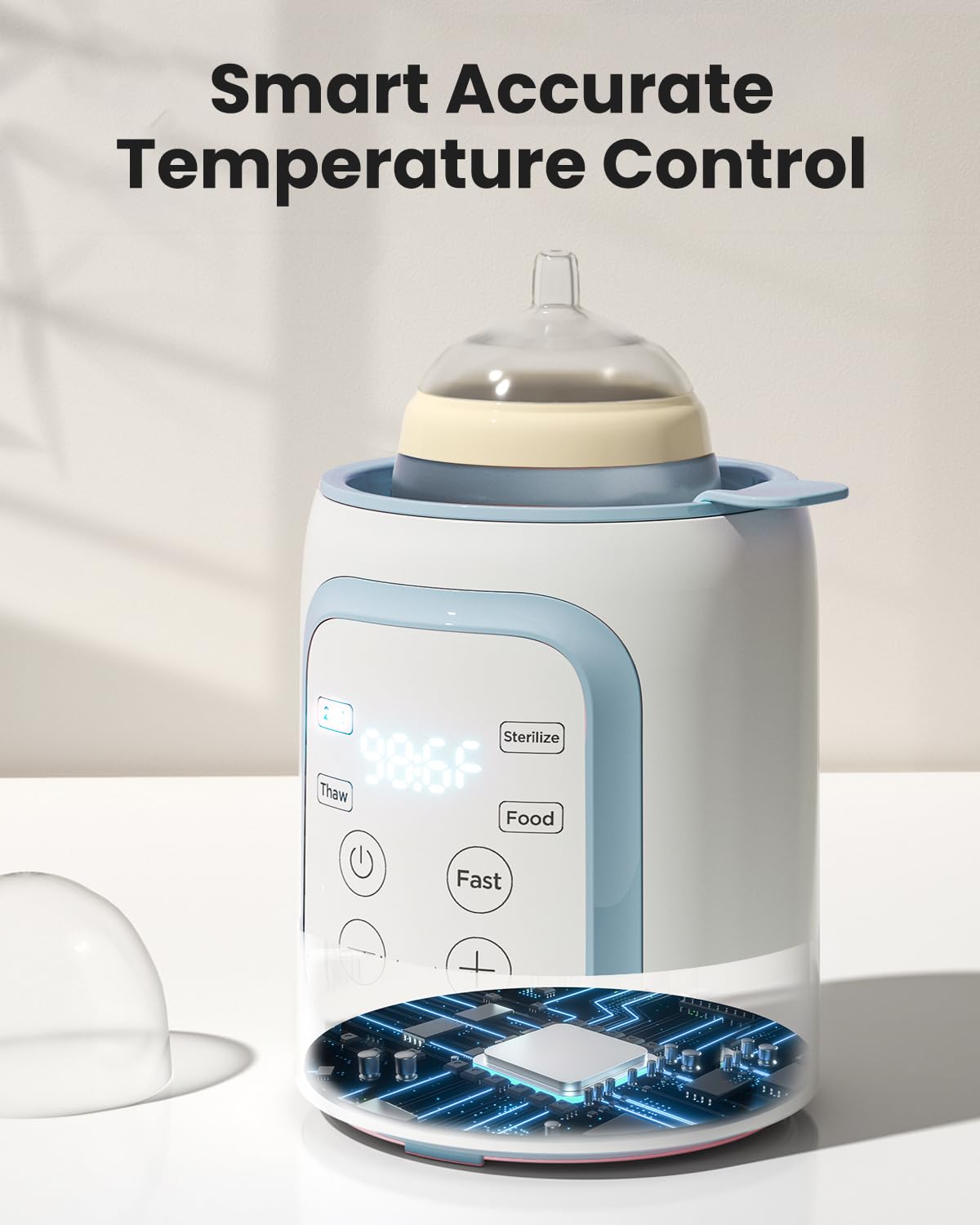 GROWNSY Baby Bottle Warmer for Breast Milk