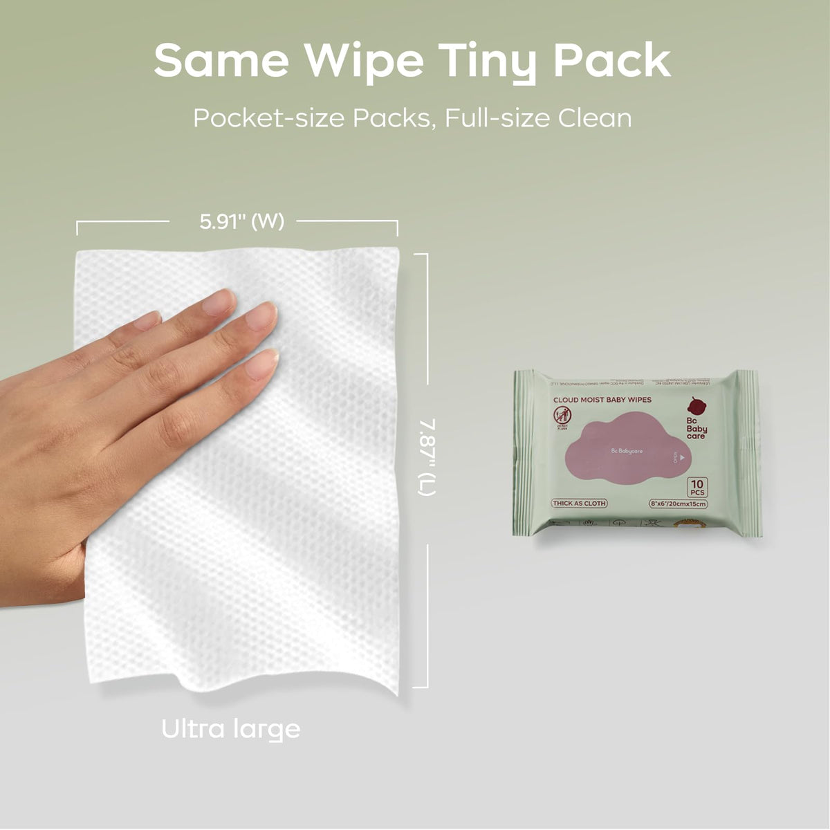 99% Water Baby Wipes for Sensitive Skin Daily Care