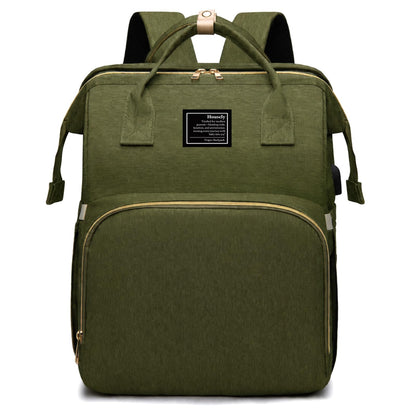 Houscly Diaper Backpack With Changing Station