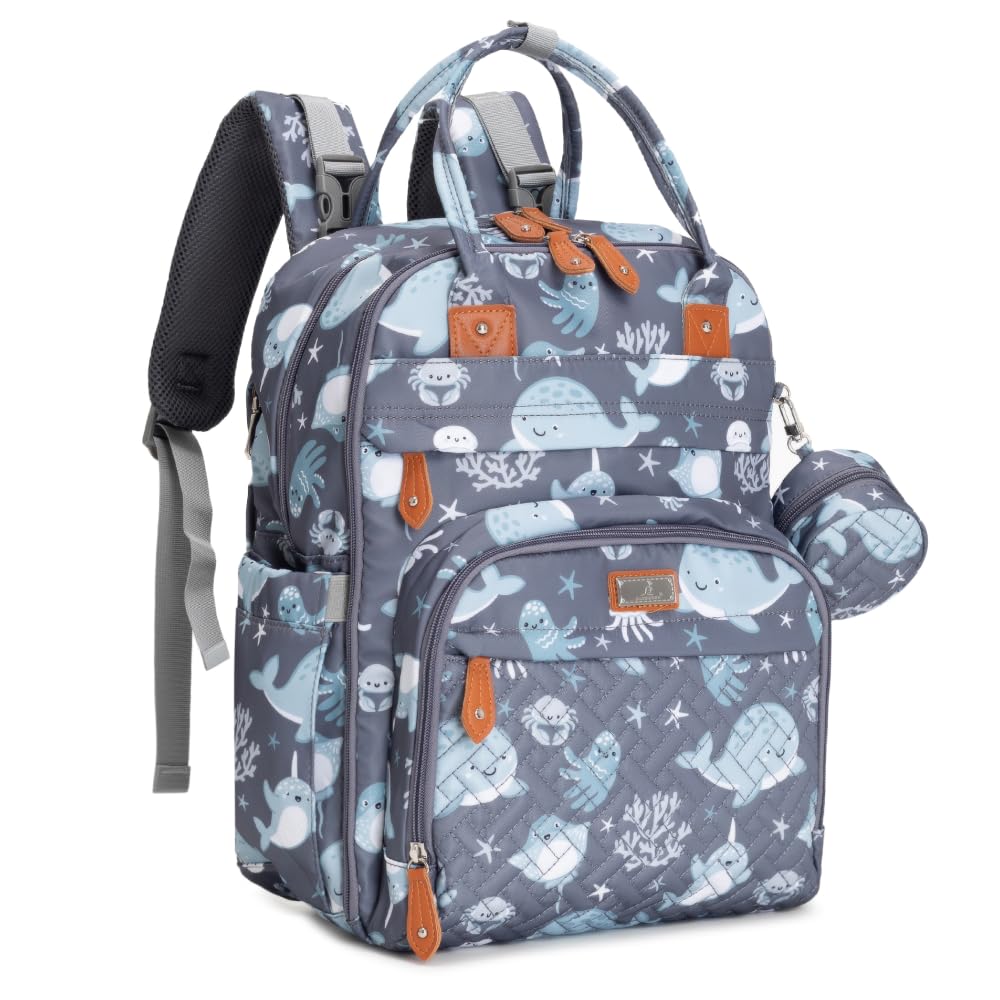 BabbleRoo Diaper Backpack for Everyday Essentials