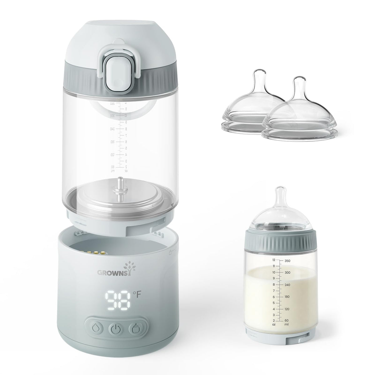 GROWNSY Portable Bottle Warmer for Travel