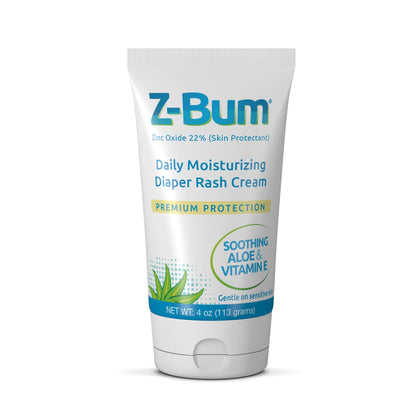 Daily Moisturizing Diaper Rash Cream With Zinc Oxide