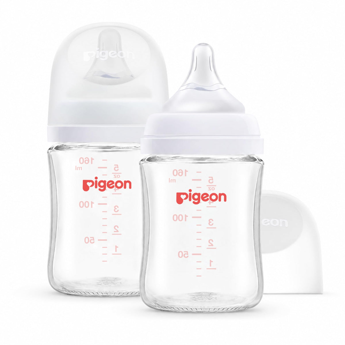 Natural Glass Nursing Bottle for Newborn Baby Feeding