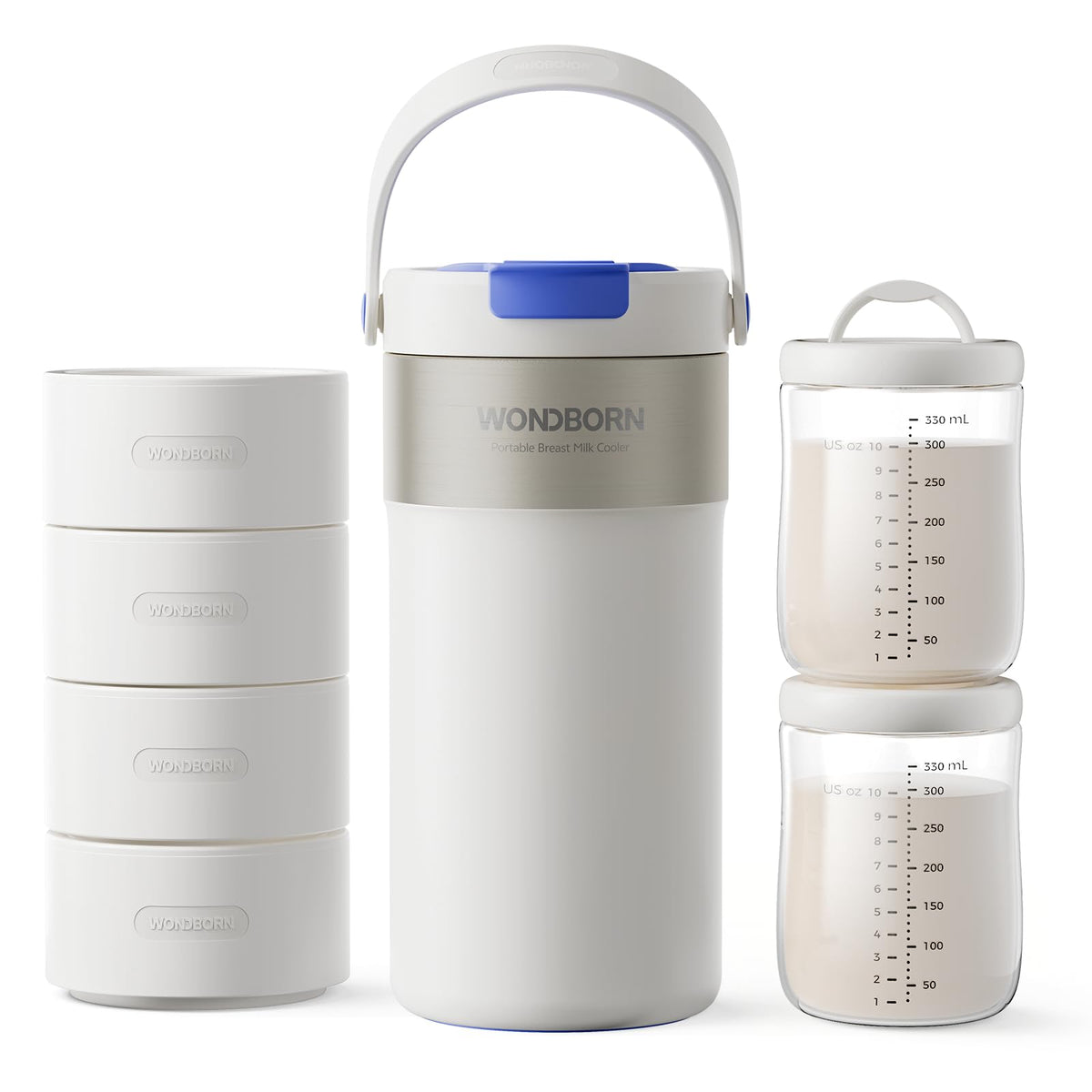 WONDBORN Portable Breast Milk Cooler for Travel
