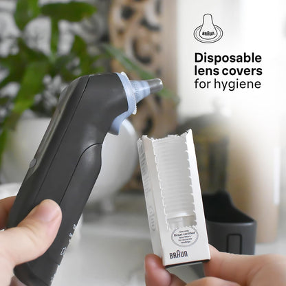 Digital Ear Thermometer With Age Precision Display