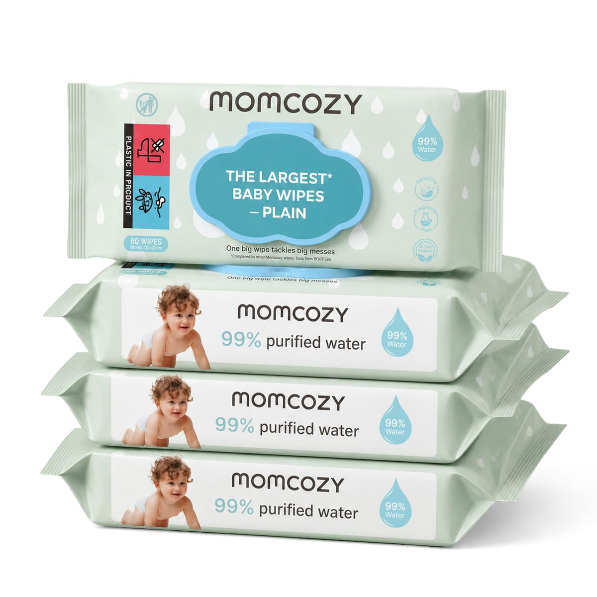 Gentle Baby Wipes for Sensitive Skin and Everyday Care