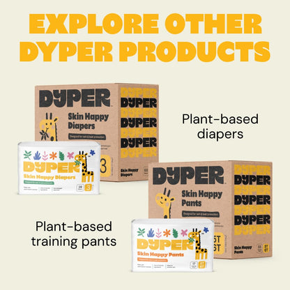 DYPER Sensitive Baby Wipes Unscented