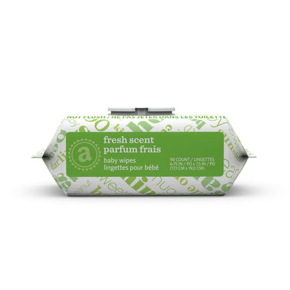 Fresh Scent Baby Wipes With Cucumber and Aloe Care