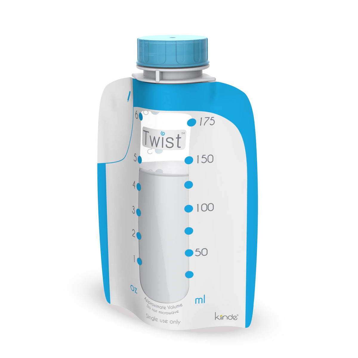 Kiinde Twist Breast Milk Storage Bags 6 oz