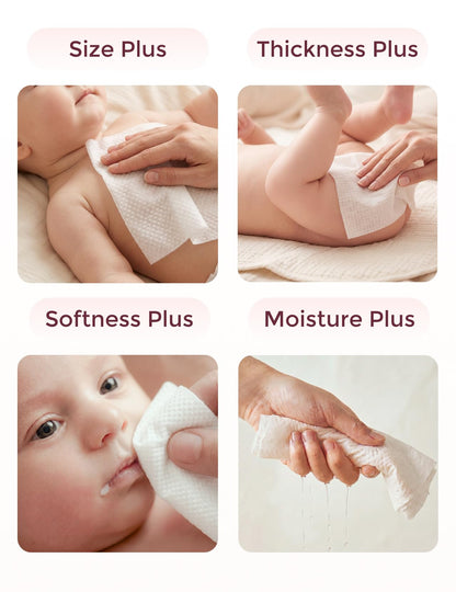 Gentle Baby Wipes for Sensitive Skin and Everyday Care