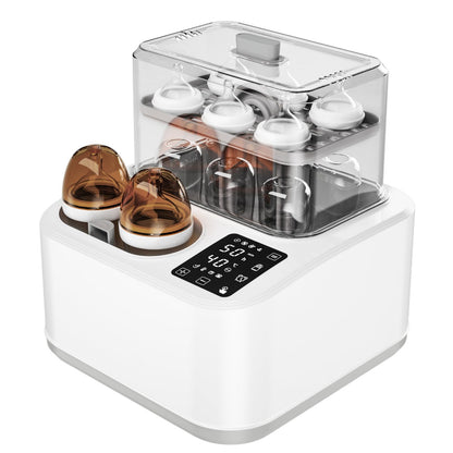 BRBLUERISE 8-in-1 Baby Bottle Warmer & Sterilizer