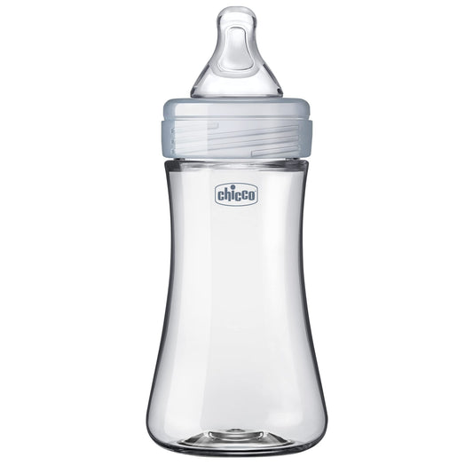 Hybrid Glass Baby Bottle With Lightweight Outer Shell