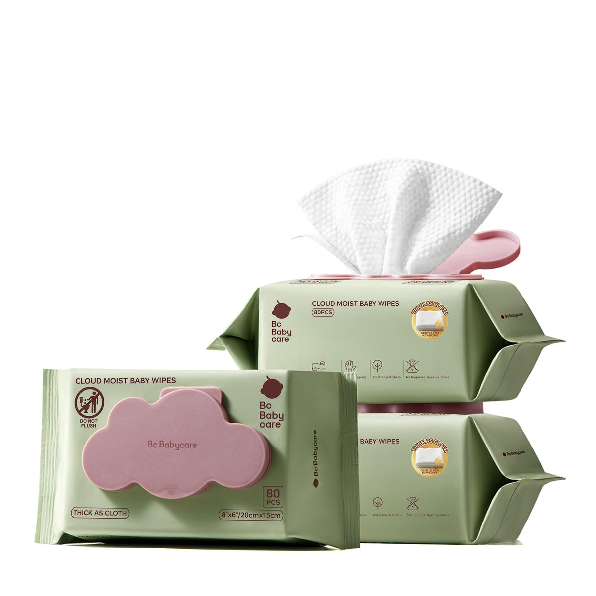 99% Water Baby Wipes for Sensitive Skin Daily Care