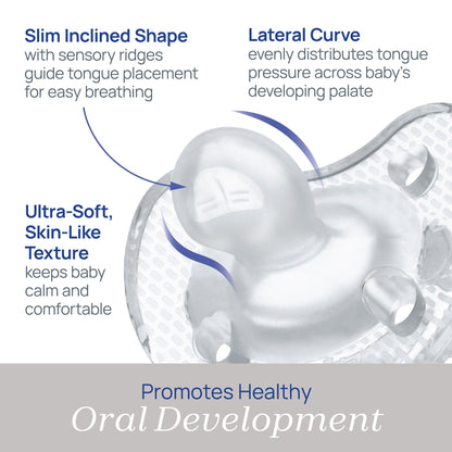 PhysioForm Silicone Orthodontic Baby Pacifier