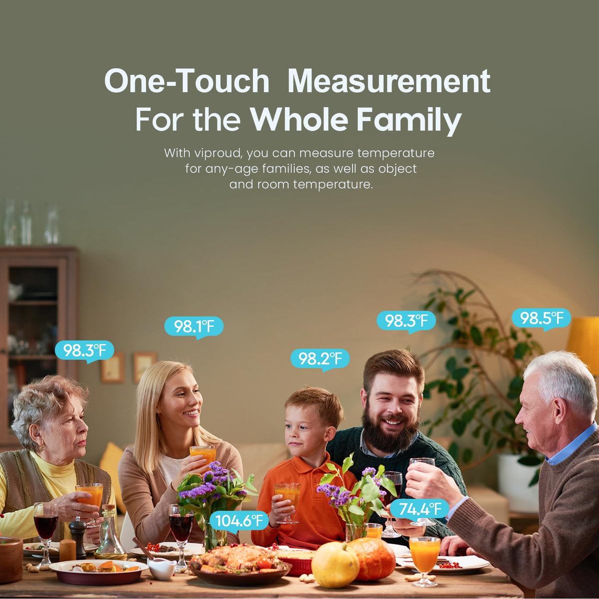 Fast Digital Baby Thermometer With Fever Alarm Mode