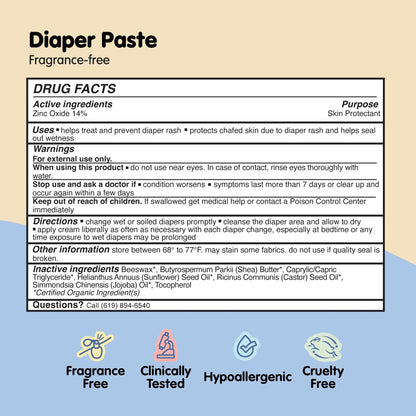 Gentle Diaper Rash Cream for Sensitive Baby Skin