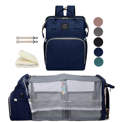Houscly Diaper Backpack With Changing Station