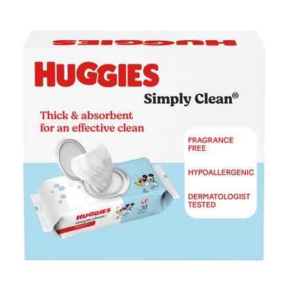 Simply Clean Unscented Baby Wipes