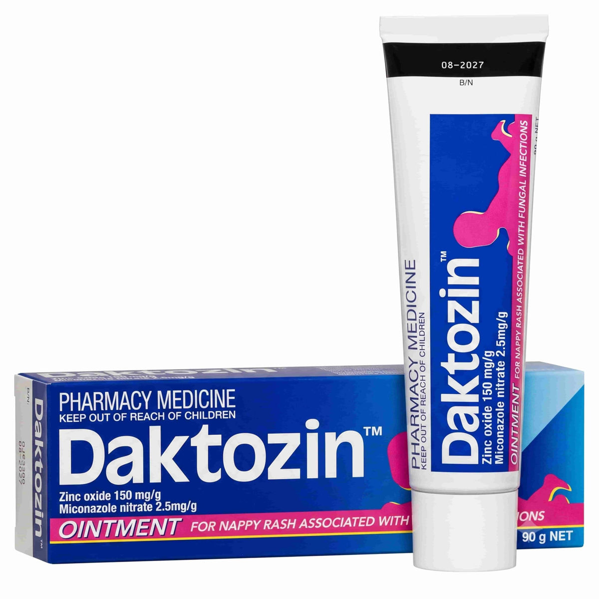 Antifungal Diaper Rash Ointment With Zinc Oxide Care