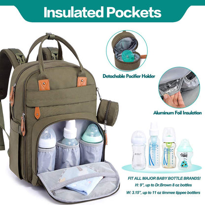 BabbleRoo Diaper Backpack for Everyday Essentials