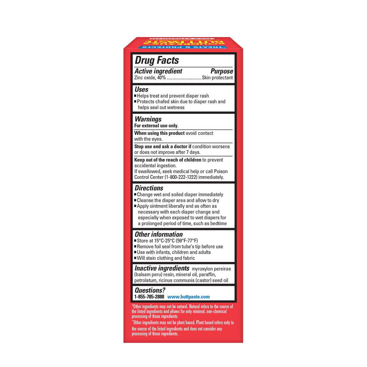 Maximum Strength Diaper Rash Cream With Zinc Oxide